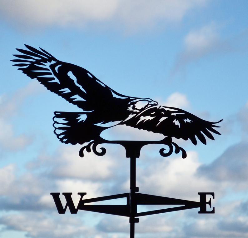 Eagle weather vane, journal of wild culture ©2020