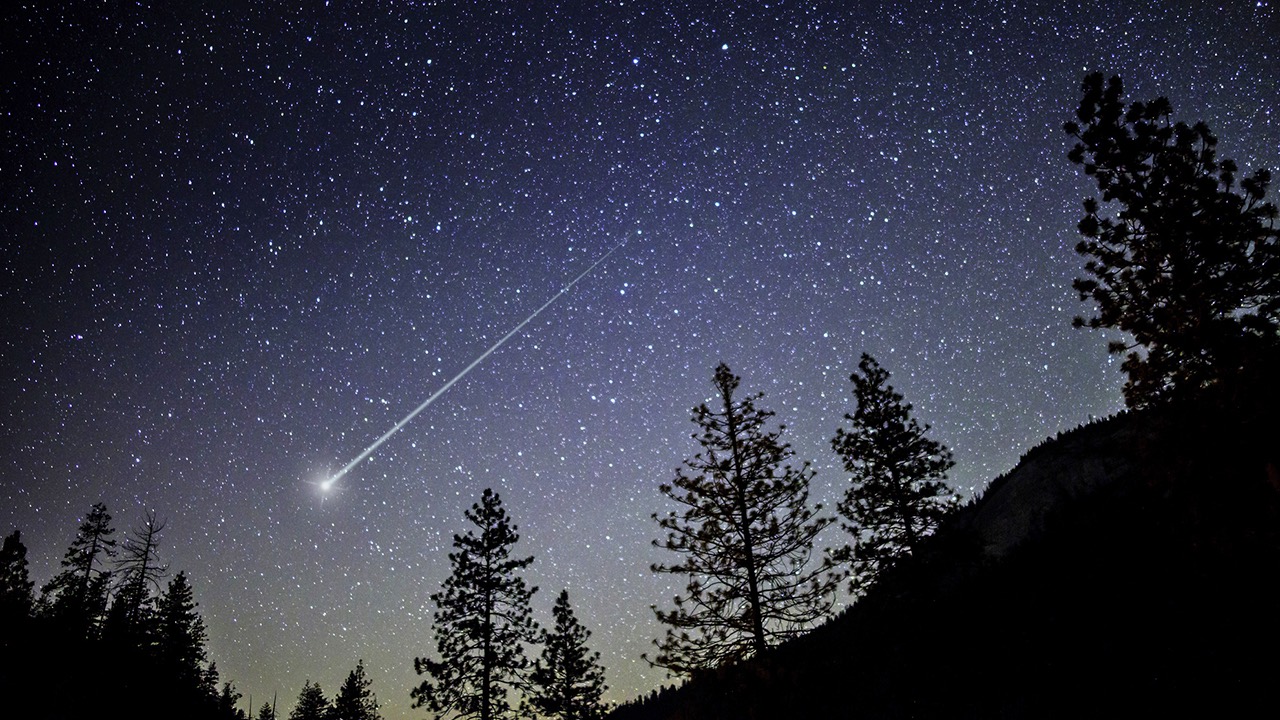 meteor in night sky, journal of wild culture ©2021