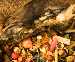 Bird stomach with trash, Wild Culture, ©2015