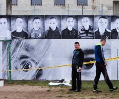 Wall of Kaunus prison art program