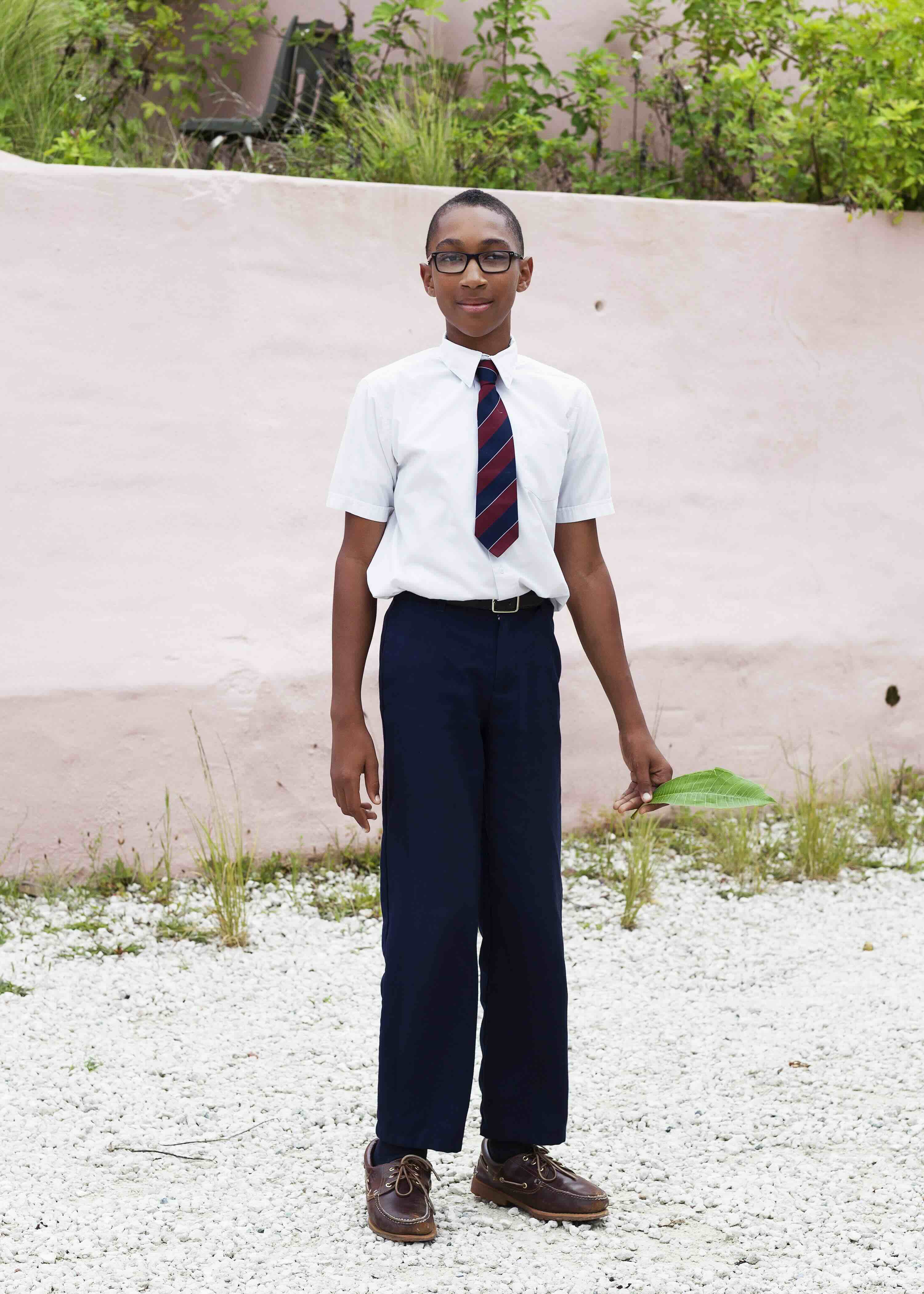 'Boy with Leaf'_by Debra Friedman©2025