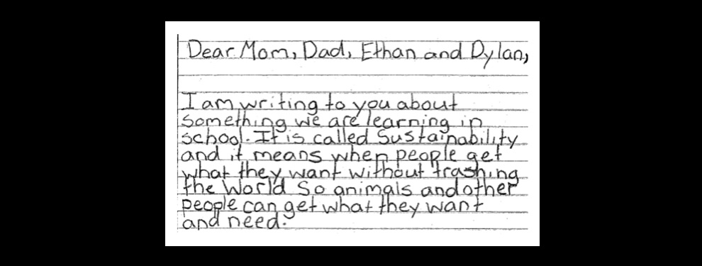 Child's letter about saving the world_journal of wild culture.jpg