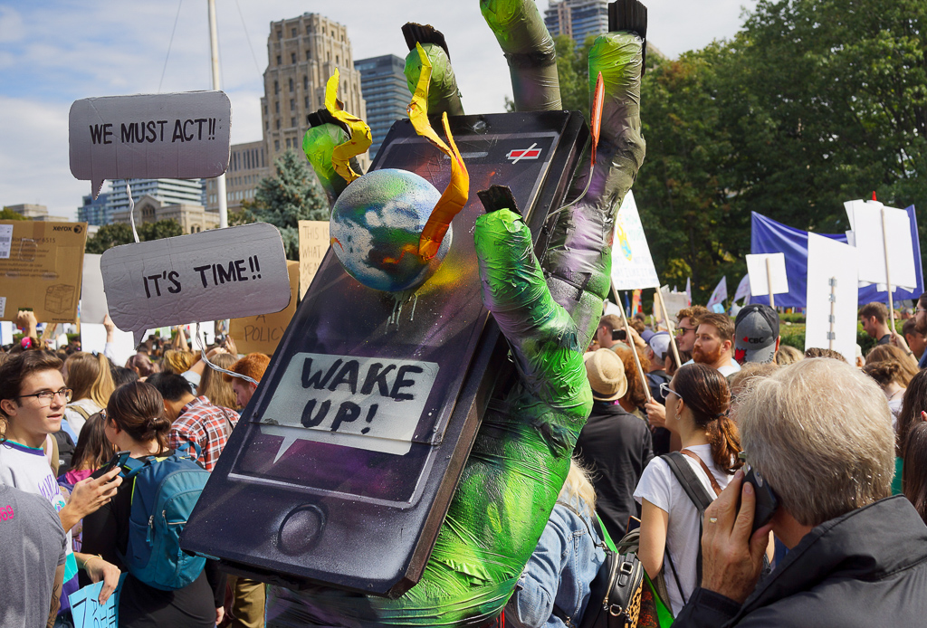 Climate Strike 2019 Toronto, journal of wild culture, Whitney Smith©2019