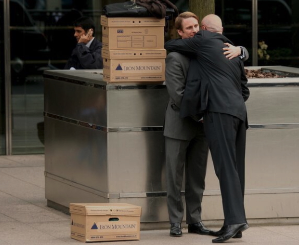 Lehman brothers emplyees after company collapse