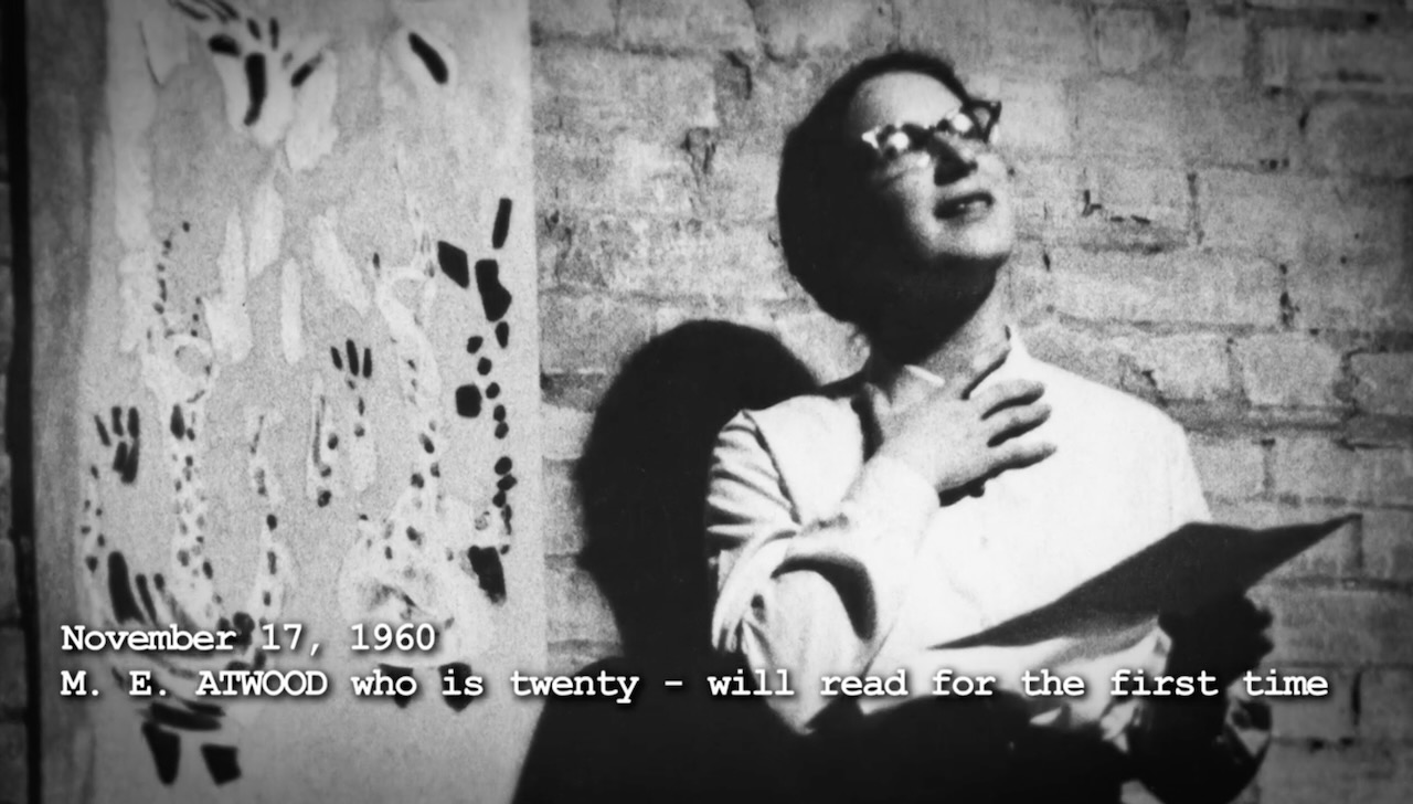 Margaret Atwood 1969 poetry reading_Bohemian Embassy_journal of wild culture ©2026