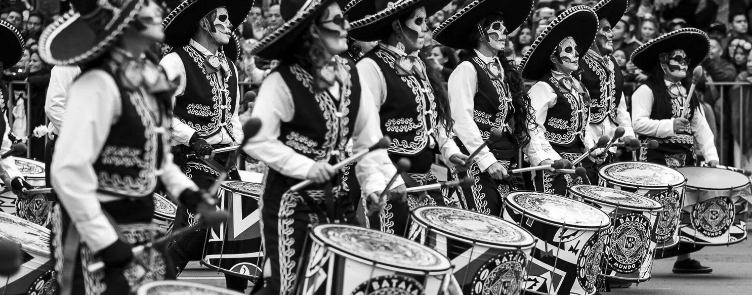 Parading Drummers_Day of the Dead_Frederik Trovatten_journal of wild culture.jpg