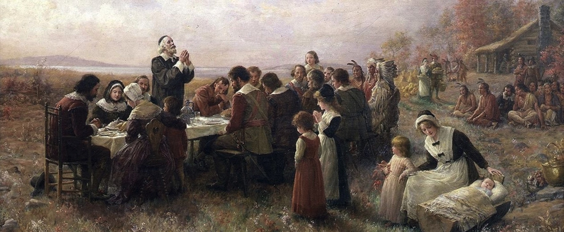 'First Thanksgiving at Plymouth', journal of wild culture