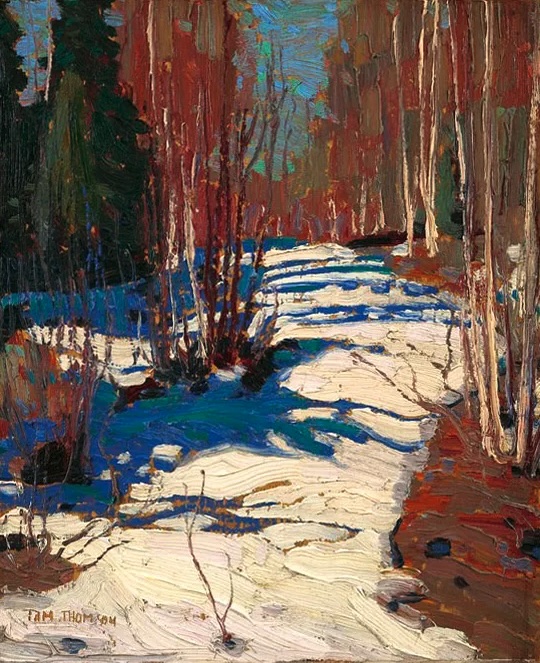 Tom Thomson_Path Behind Mowat Lodge