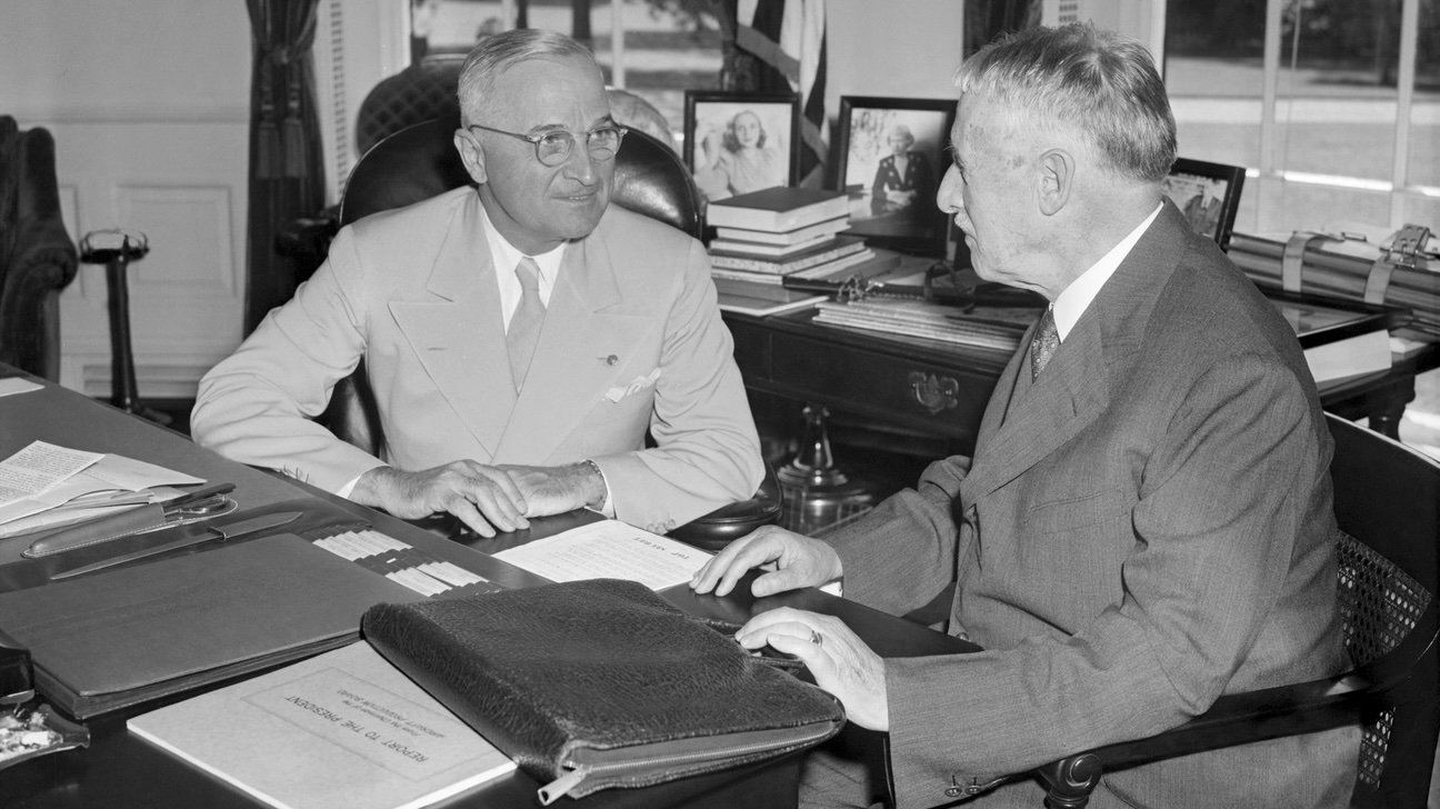 Henry Stimson_Harry Truman_A bomb_journal of wild culture ©2024
