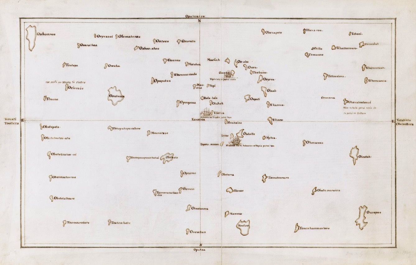 Capt Cook in the Pacific_Polynesian map of Pacific_journal of wild culture