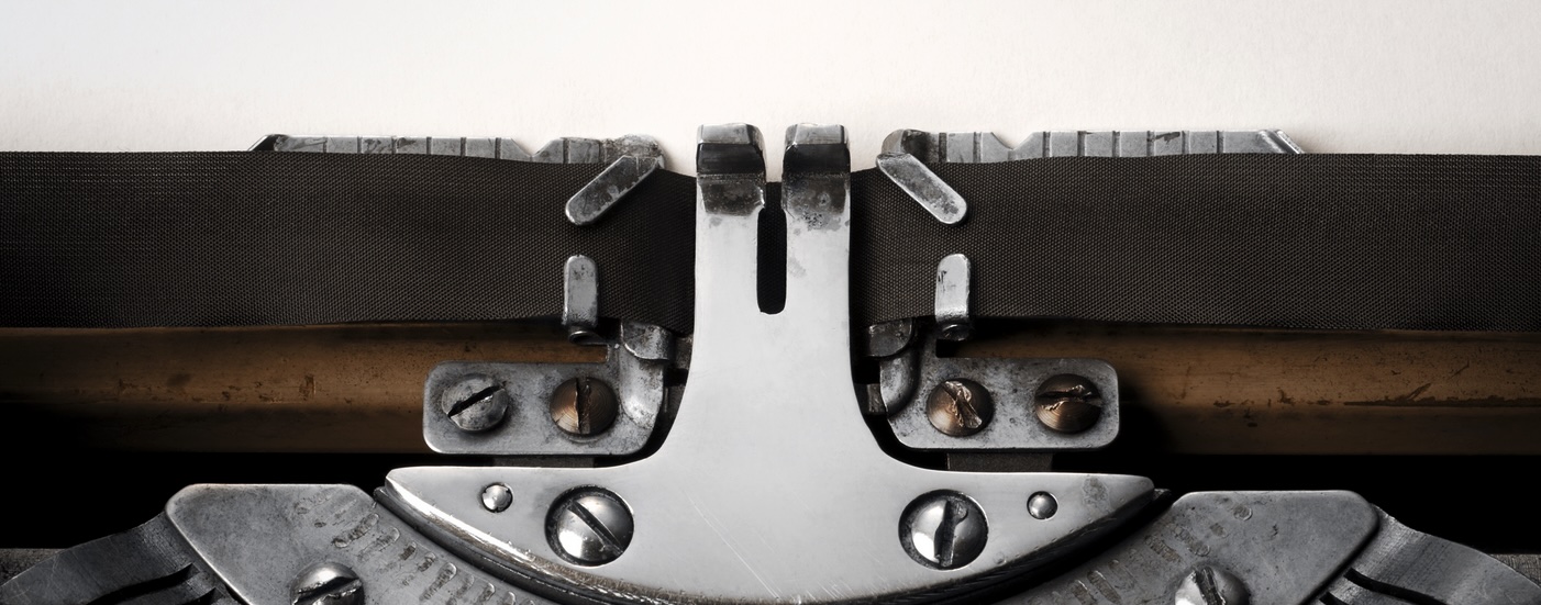 Typewriter and blank page_journal of wild culture©2025
