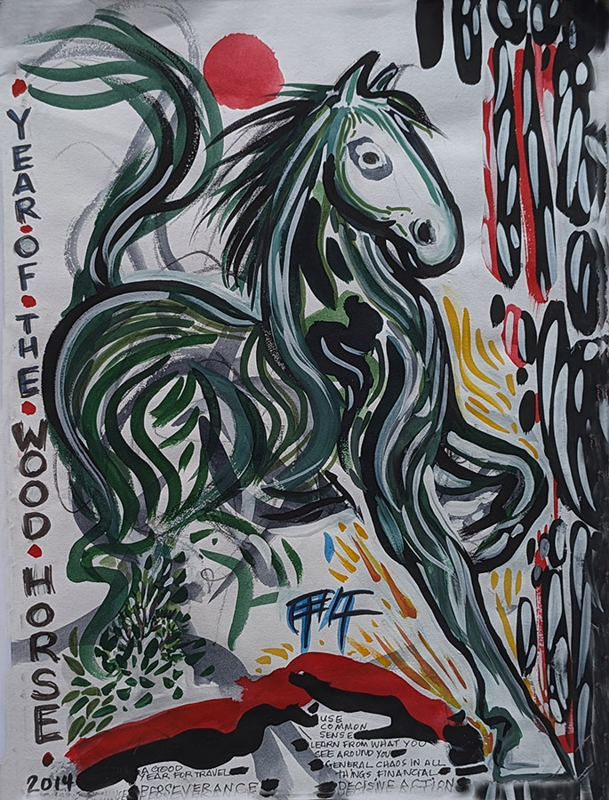 Year of the Wood Horse, journal of wildculture
