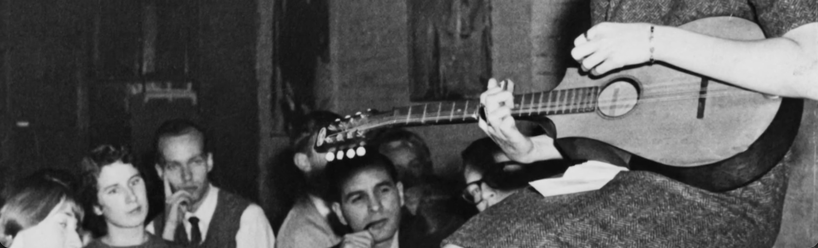 Margaret Atwood at the Bohemian Embassy, Toronto_1960s