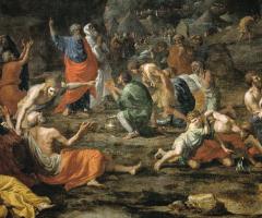 Poussin, Jews and mana