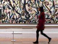 Jackson Pollock and women walking by_journal of wild culture ©2026